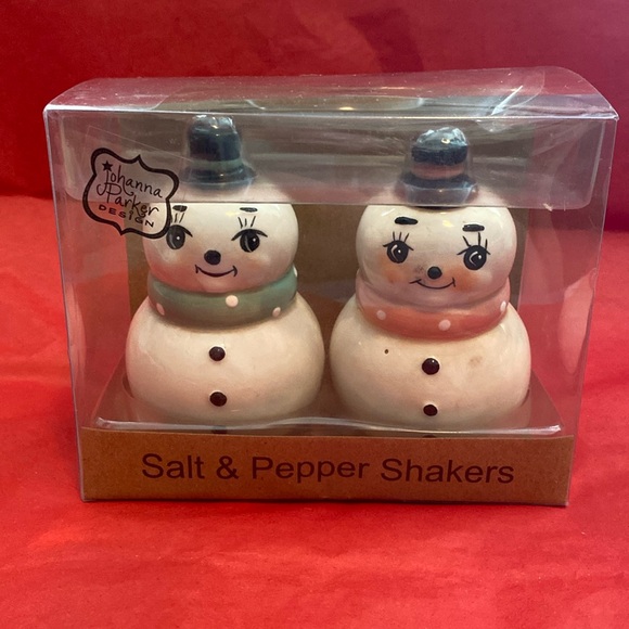 Snowman salt and pepper shaker - Picture 3 of 7